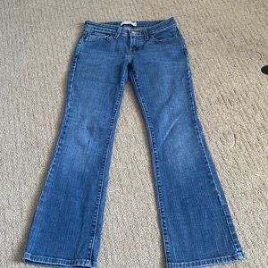Bootcut levi denim jeans